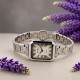 Женские часы Skmei 2582SISI All Silver серебристые с минеральным стеклом и металлическим браслетом