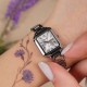 Женские часы Skmei 2582SISI All Silver серебристые с минеральным стеклом и металлическим браслетом