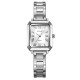 Женские часы Skmei 2582SISI All Silver серебристые с минеральным стеклом и металлическим браслетом