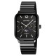 Чоловічий годинник Skmei 2509BKBK All Black з хронографом та календарем, металевий браслет