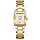 Женские классические часы Skmei 2578TGD Gold с металлическим браслетом и минеральным стеклом