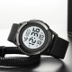 Мужские спортивные часы Skmei 2047BKWT Black-Silver с электронным циферблатом и водозащитой 5 ATM
