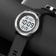 Мужские спортивные часы Skmei 2047BKWT Black-Silver с электронным циферблатом и водозащитой 5 ATM