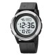 Мужские спортивные часы Skmei 2047BKWT Black-Silver с электронным циферблатом и водозащитой 5 ATM