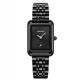 Жіночий годинник Skmei 2670BKBK Black-Black з металевим браслетом та мінеральним склом