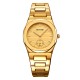 Женские классические часы Skmei 2681GDGD Gold-Gold с металлическим браслетом и минеральным стеклом