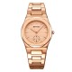 Жіночий годинник Skmei 2681RGRG Rose Gold-Rose Gold з металевим браслетом та мінеральним склом