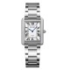 Жіночий годинник Skmei 2735SSI Silver - Steel зі сріблястим браслетом та мінеральним склом