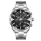 Skmei 9387SIBK Silver-Black