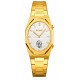 Мужские часы Skmei 2703GDSI Gold-Silver с комбинированным циферблатом и металлическим браслетом