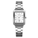 Мужские классические часы Skmei 2566SISI Silver-Silver с серебристым браслетом и минеральным стеклом