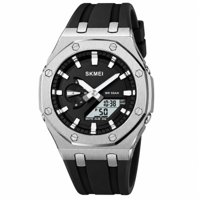 Skmei 2243SIBK Silver-Black