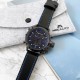 Мужские спортивные часы Megalith 8051M Black-Dark Gray-Blue с комбинированным циферблатом