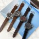 Мужские спортивные часы Megalith 8051M Black-Dark Gray-Blue с комбинированным циферблатом