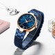 Женские наручные часы Mini Focus MF0189L Blue-Cuprum с кварцевым механизмом и стальным браслетом