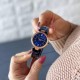 Женские наручные часы Mini Focus MF0189L Blue-Cuprum с кварцевым механизмом и стальным браслетом