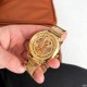 Мужские механические часы Winner 8173 Gold с автоподзаводом и стальным браслетом