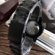 Механічний годинник Winner 8012 Diamonds Automatic Black-Gold з автопідзаводом та сталевим браслетом