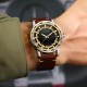 Мужские механические часы Winner 8278 Silver-Gold-Black в серебристом корпусе с люминесцентными стрелками