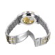 Мужские механические часы Winner 8250 Silver-White со стальным браслетом и люминесценцией