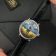 Механические часы Awarder Руский Корабль Серебро на кожаном ремешке с подарочной коробкой