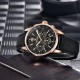 Чоловічий годинник Pagani Design YS008 Rose Gold-Black з сапфіровим склом та хронографом