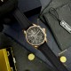 Чоловічий годинник Pagani Design YS008 Rose Gold-Black з сапфіровим склом та хронографом