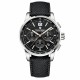 Мужские часы Pagani Design YS008 Silver-Black с сапфировым стеклом и хронографом SEIKO VK63