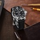 Мужские часы Pagani Design PD-1685 Silver-Black с сапфировым стеклом и механизмом SEIKO NH35A