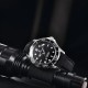 Мужские часы Pagani Design PD-1685 Silver-Black с сапфировым стеклом и механизмом SEIKO NH35A