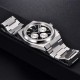 Мужские часы Pagani Design PD-1761 Silver-Black с сапфировым стеклом и механизмом SEIKO VK63