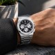 Мужские часы Pagani Design PD-1761 Silver-Black с сапфировым стеклом и механизмом SEIKO VK63