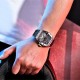 Мужские часы Pagani Design PD-1738 Silver-Black с сапфировым стеклом и японским механизмом SEIKO