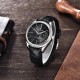 Мужские часы Pagani Design PD-1689 Silver-Black с сапфировым стеклом и механизмом SEIKO