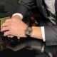 Мужские часы Pagani Design PD-1689 Gold-Black с сапфировым стеклом и механизмом SEIKO VH65