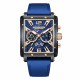 Мужские часы Pagani Design PD-1725 Black-Blue с сапфировым стеклом и механизмом SEIKO VK64