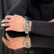 Мужские часы Pagani Design PD-1715 Silver-White с механизмом Seiko NH35 и сапфировым стеклом