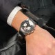 Мужские часы Pagani Design PD-1705-1 Silver-Black с сапфировым стеклом и механизмом Seiko VK63