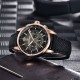 Мужские часы Pagani Design YS008 Rose Gold-Brown с сапфировым стеклом и хронографом