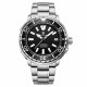 Мужские механические часы Pagani Design PD-1695 Silver-Black Steel с японским механизмом Seiko NH35
