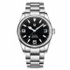 Мужские часы Pagani Design PD-1692 Silver-Black с механизмом Seiko NH35 и сапфировым стеклом