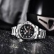 Мужские механические часы Pagani Design PD-1682 Silver-Back с сапфировым стеклом и GMT