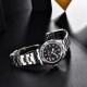 Мужские механические часы Pagani Design PD-1682 Silver-Back с сапфировым стеклом и GMT