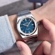 Мужские механические часы Pagani Design PD-1753 Silver-Blue с сапфировым стеклом и механизмом SEIKO NH35