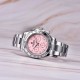 Мужские часы Pagani Design PD-1727 Silver-Pink с сапфировым стеклом и механизмом SEIKO VK63