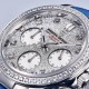 Жіночий годинник Pagani Design PD-1730 Silver-Blue з сапфіровим склом та хронографом
