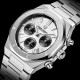 Мужские часы Pagani Design PD-1707 Silver-Black с сапфировым стеклом и хронографом SEIKO VK63