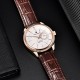 Мужские часы Pagani Design PD-1689 Gold-White-Brown с сапфировым стеклом и механизмом SEIKO VH65