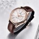 Мужские часы Pagani Design PD-1689 Gold-White-Brown с сапфировым стеклом и механизмом SEIKO VH65