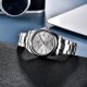 Мужские механические часы Pagani Design PD-1690 Silver-Grey с сапфировым стеклом и механизмом Seiko NH35